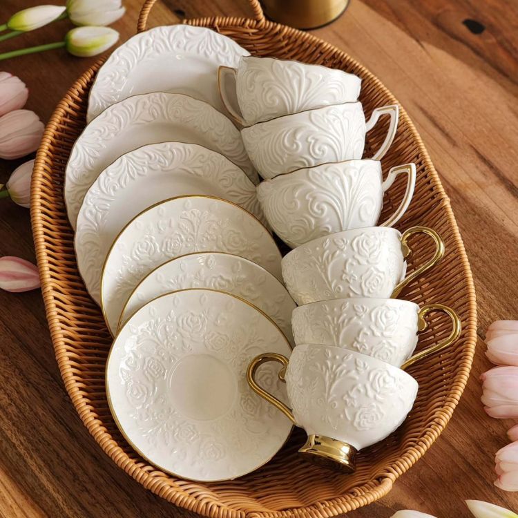 Jogo de Xícaras Chamego – Coleção Baronesa